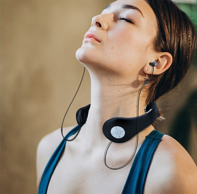 Smart Neckband Bluetooth Headset Massager - Image 4