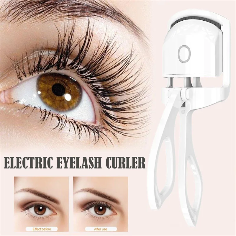 Heated Eyelash Curler Electric Temperature Control Mini Eyelash Curler Electric Portable Charging – image 2