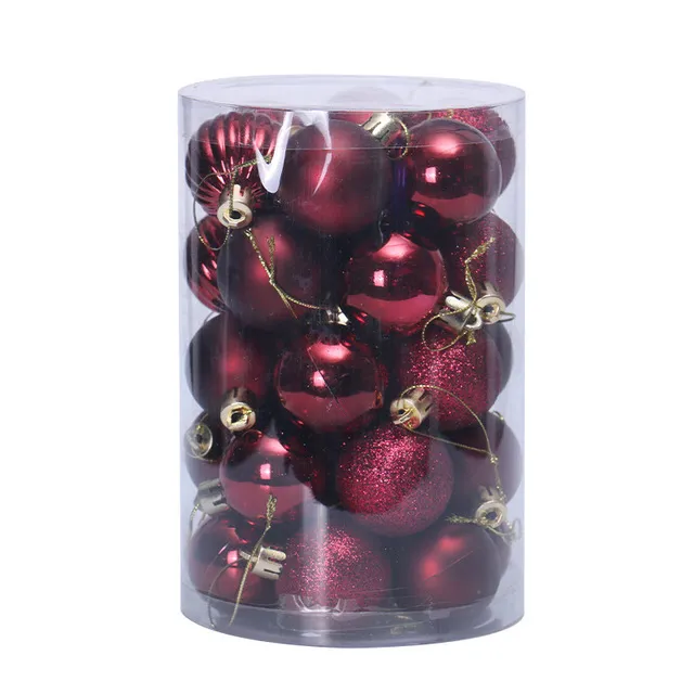 34-Piece Christmas Ball Ornament Set - detail photo 1