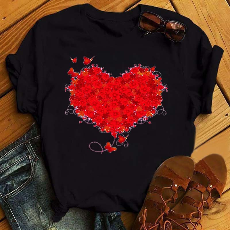 Title 4, Summer New Fashion Red Love Bicycle Printing La...