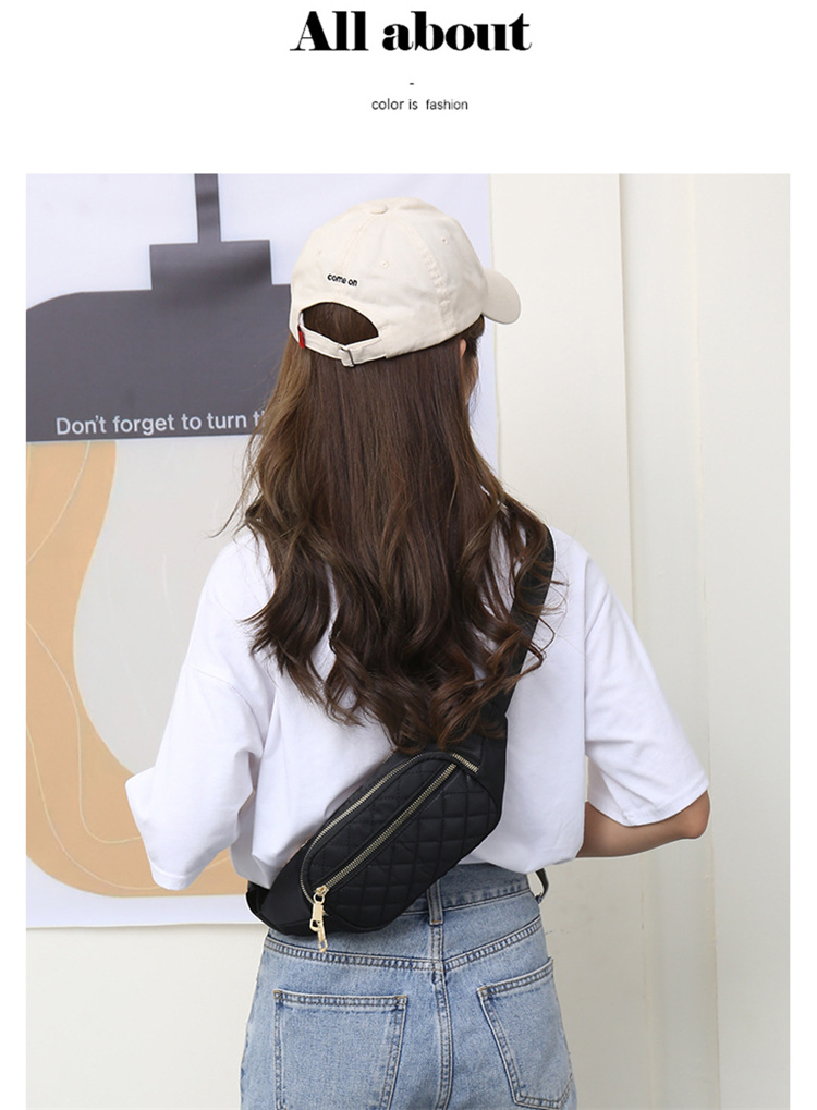 Title 10, New Large Capacity Chest Bag Korean Simple Women