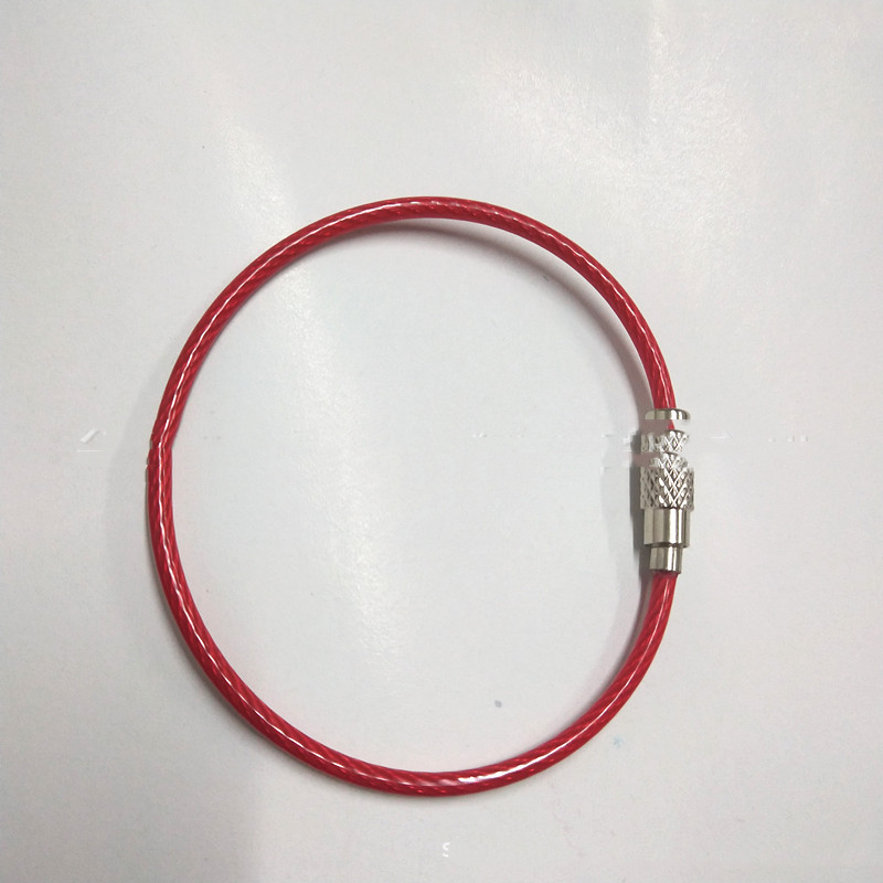 Color-coated Stainless Steel Wire Ring Hang Tag Hanger