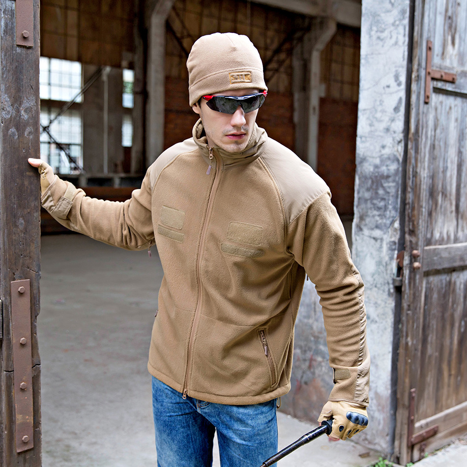 New Men's Fleece Inner Coat Double-sided Fleece