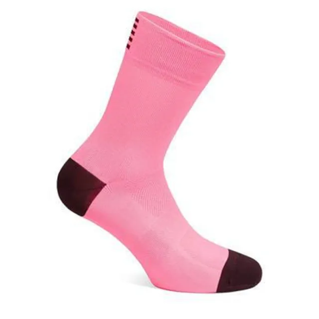 European Sweat absorbent And Quick drying Socks For Cycling Pink - Shop at LoveMi