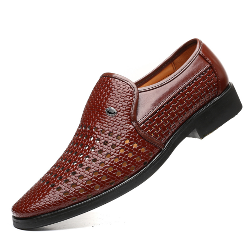 Openwork brown