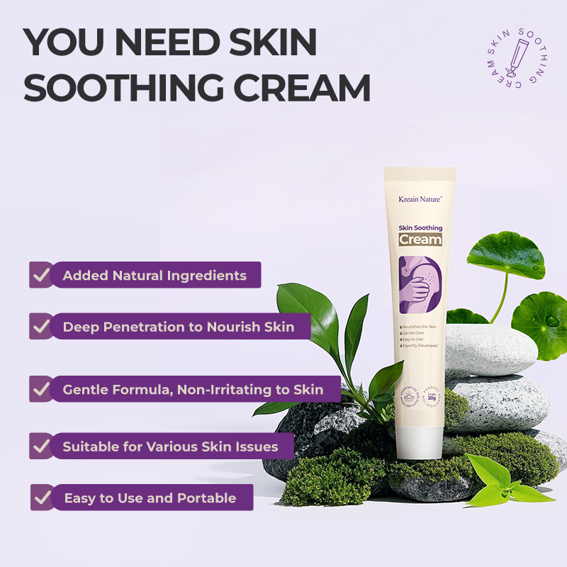 Kreain Nature  All-Over Soothing Gel - 20g Single Item Natural Extracts Moisturizer, Moisturizing Fast Hydrate Relief For Face & Body, Tea Tree & Cica For Irritation, Razor Bumps — foto 8
