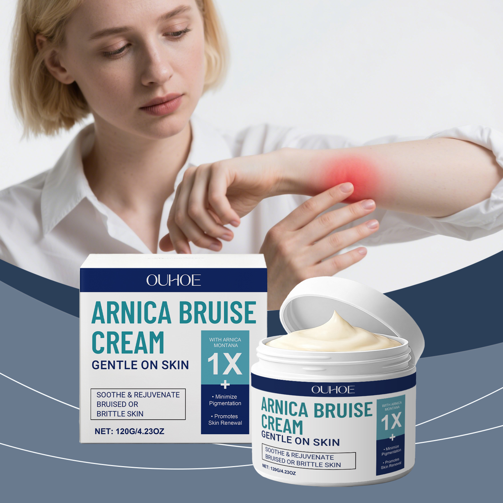 Soothing And Repairing Cream 120g 1 Box — foto 2