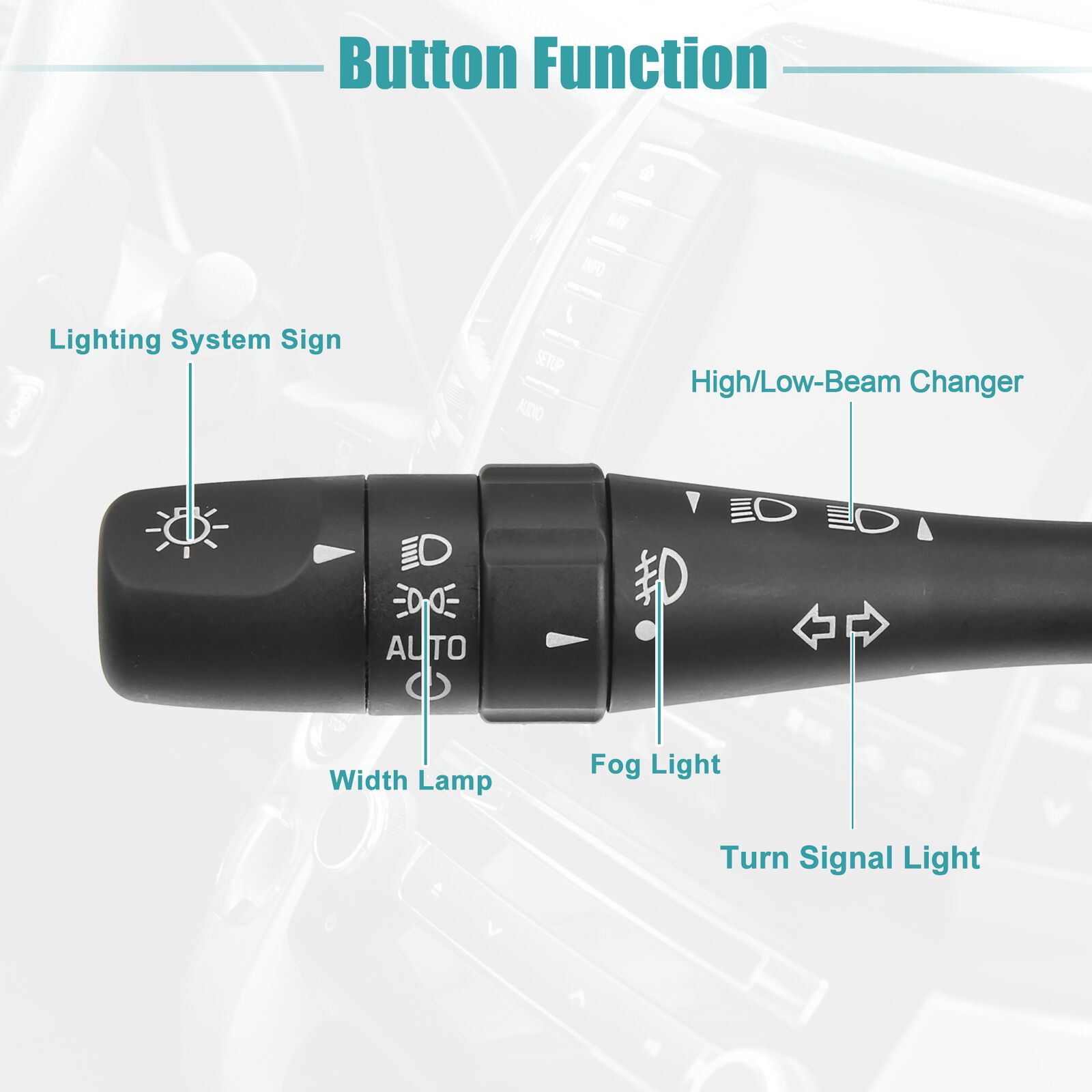 For 2004-2005 Grand Prix GTP Sedan Car Turn Signal S Witch Multifunction S Witch