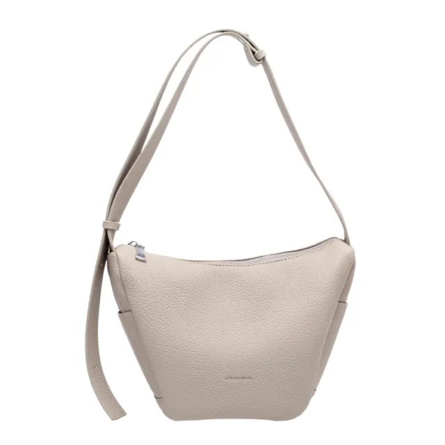 Lychee Pattern Trendy Simple One shoulder Messenger Bag Beige - Shop at LoveMi
