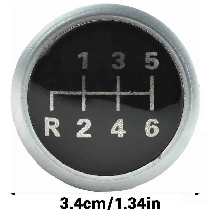 6-Speed Gear S Hift Knob Stick Emblem Badge Cap Cover For M Ercedes Sprinter — image 6