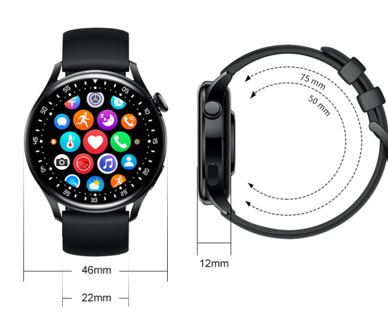 Title 3, Sportieve Smartwatch met Gezondheidsmonitoring ...