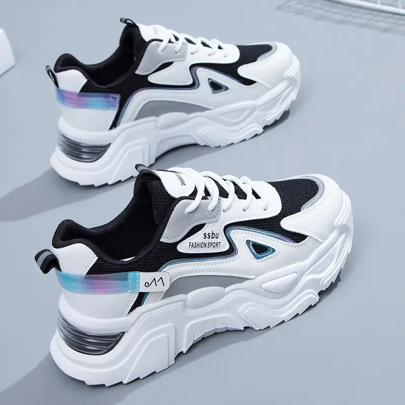 Fall New Women's Thick-soled Running Casual Shoes