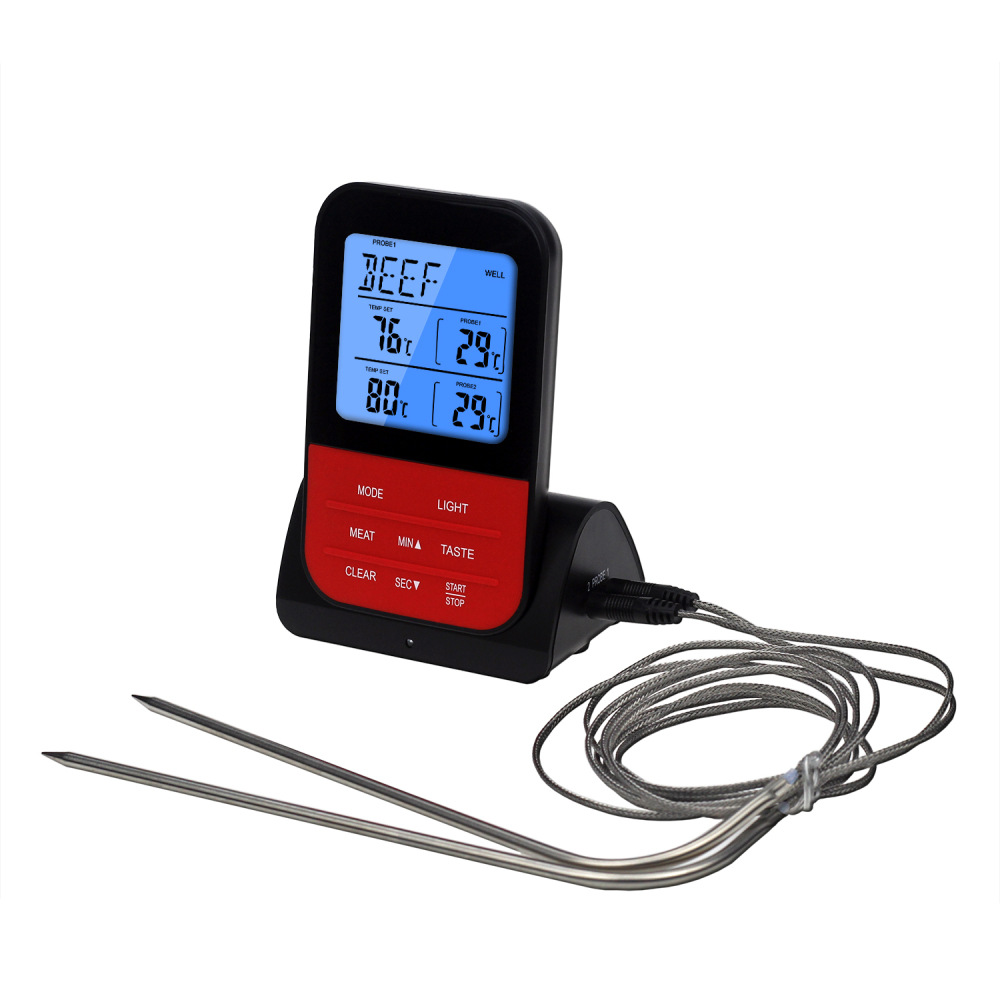 Title 1, Wireless Barbecue Thermometer Digital Multifunc...