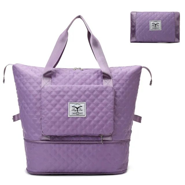Soft Surface Swimming Fitness Extended Shoulder Yoga Sports Bag Purple - Shop at LoveMi
