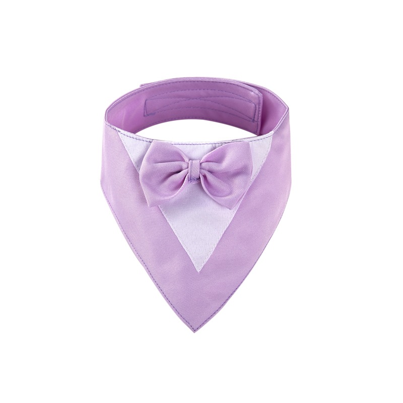 Title 11, Pet Suit Triangular Binder Bow Saliva Towel