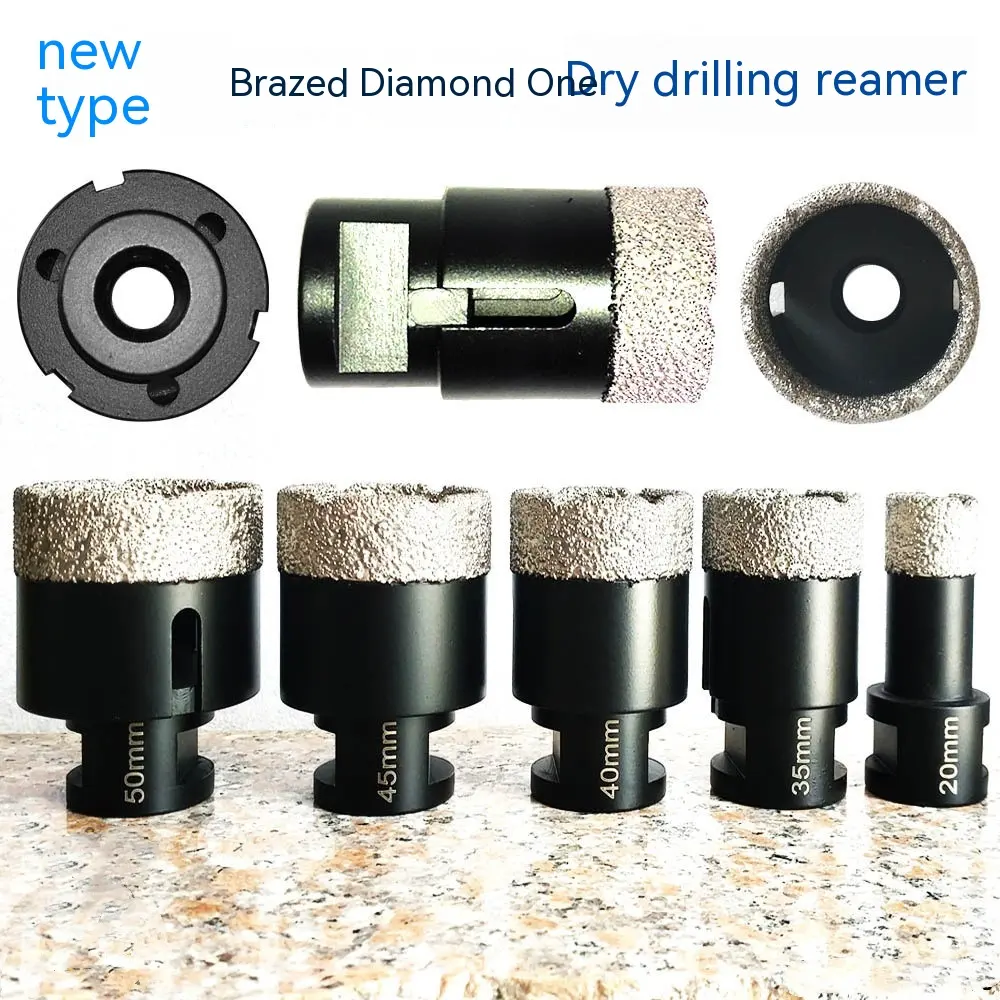 Brazed Diamond Marble Tapper Quartz Granite Tile