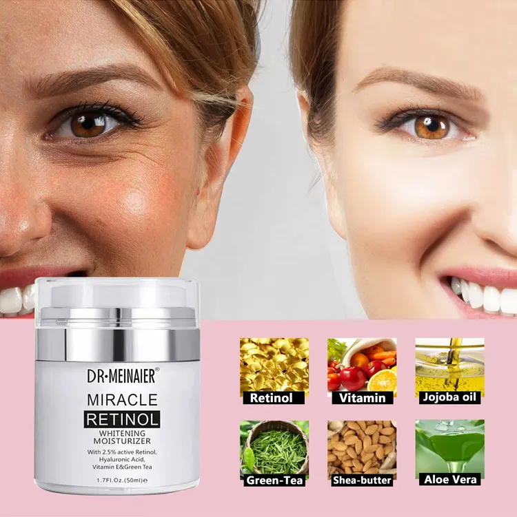 Retinol Moisturizing Cream Shrinks Pores and Restores Skin Care