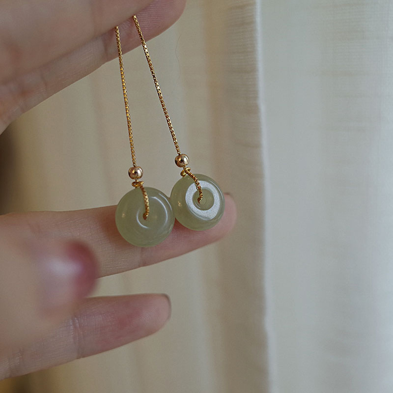 Long Ear Line Retro Literary Style Earrings