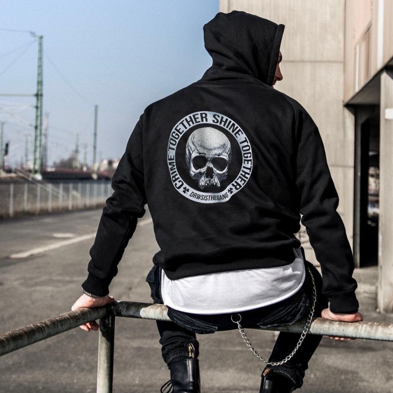 Title 12, Herren-Sportjacke mit Kapuze, trendiger Hip-Hop...