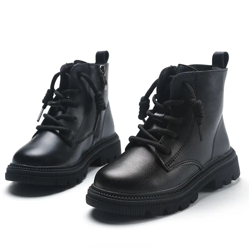 Boys' Shoes And Girls' Middle-aged Children's Martin Boots