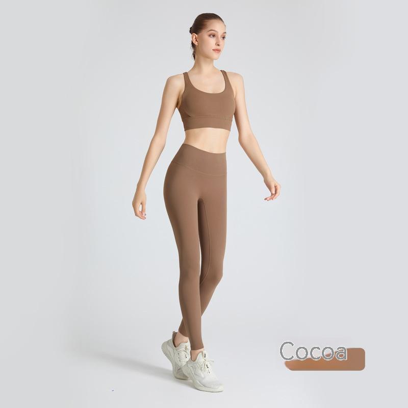 Title 6, Yoga-Anzug Damen Cross Backless BH, atmungsakti...