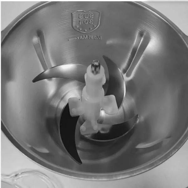Hachoir à viande électrique 3l, mixeur domestique, mini hachoir alimentaire, robot – Image 2