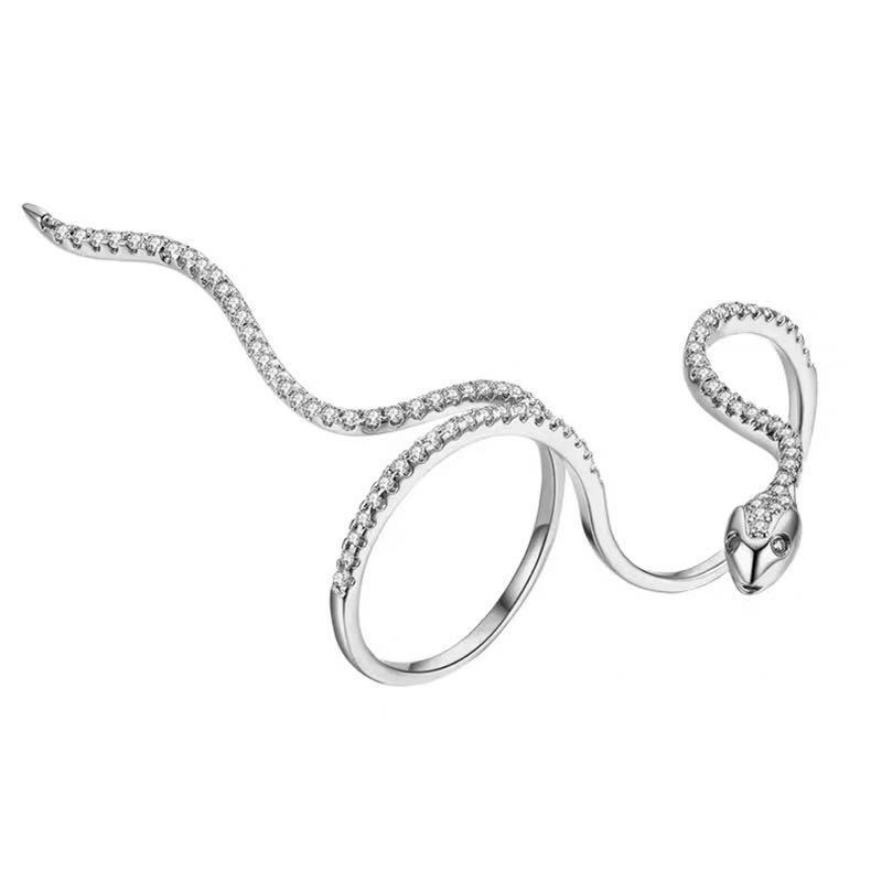 Voor Vrouwen Bijoux Verstelbare Crystal Ringen