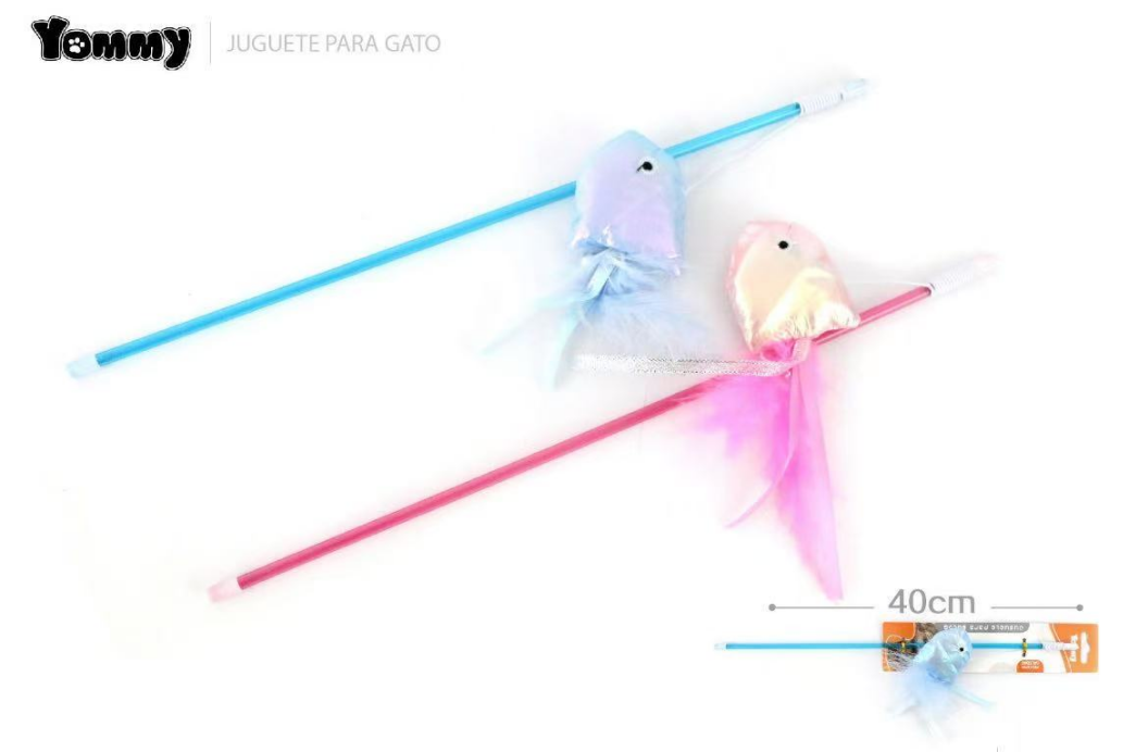 Colorful Fish On Colorful Rod