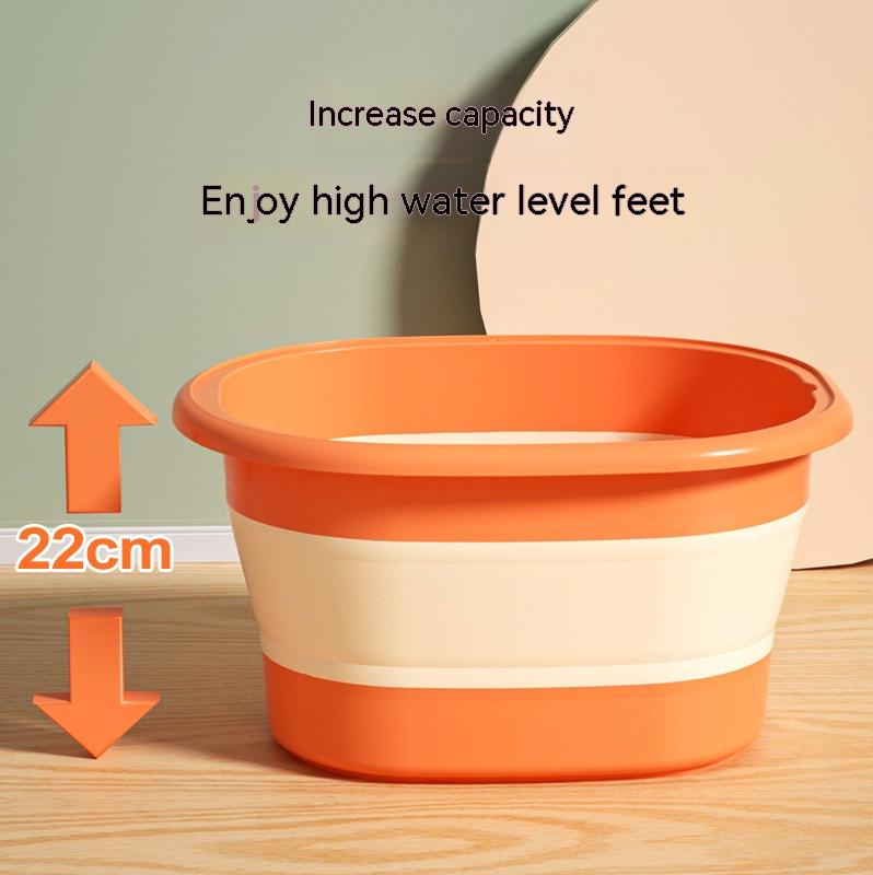 Title 5, Portable Folding Feet Bathing Tub Large Capacit...