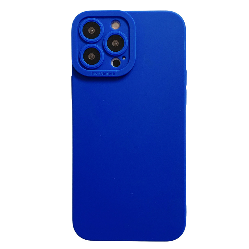 Pupil Eye Silicone Soft Phone Case – Blue – iPhone 12 mini