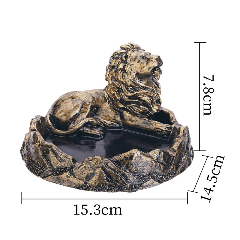 Lion bronze