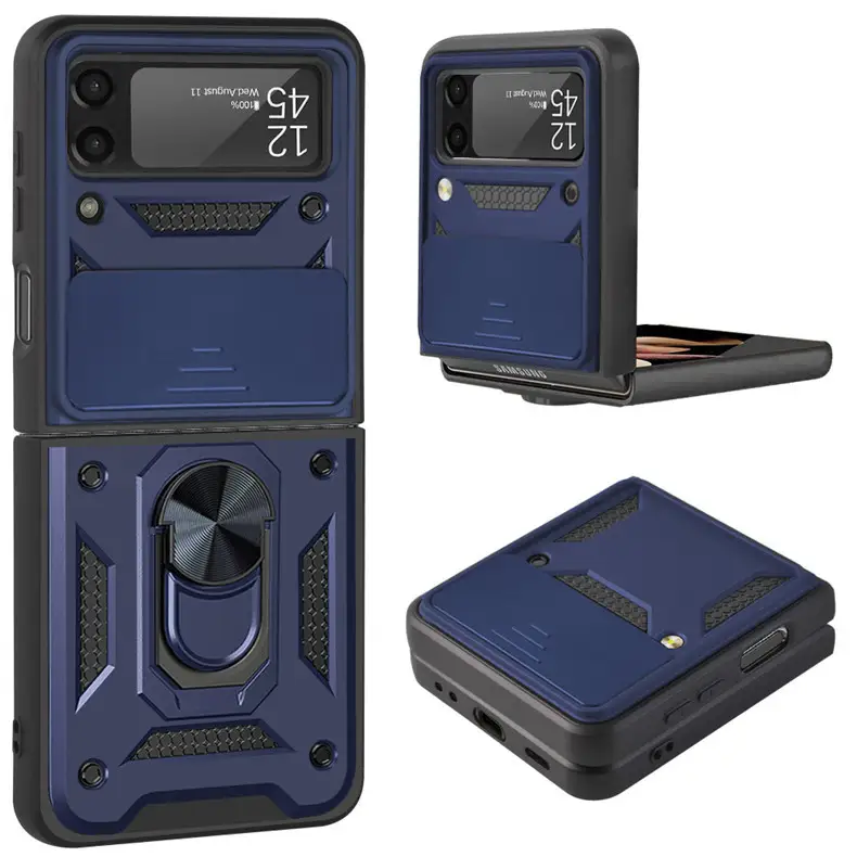 Folding Bracket Ring Fall Proof Phone Case