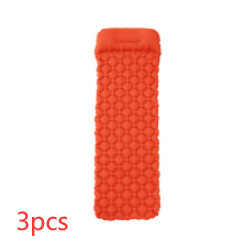 3PCS Orange with pillow