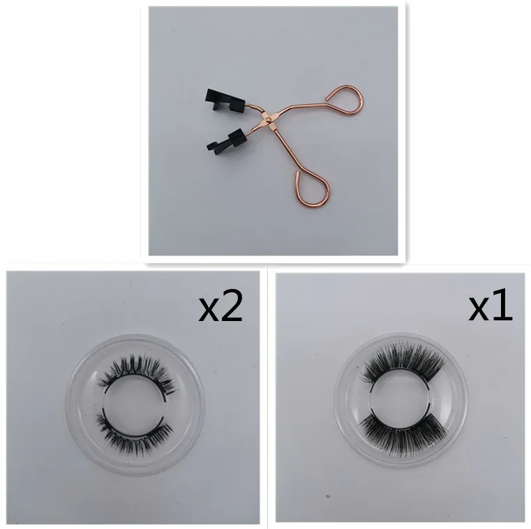 Magnetic false eyelashes - Set4