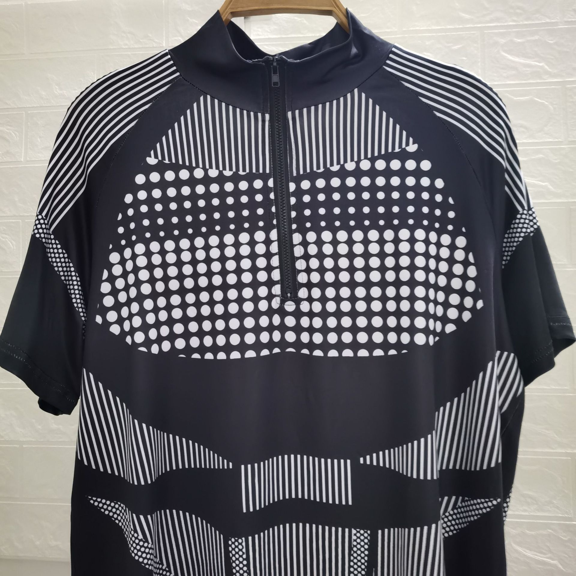 Men's Loose V-neck Tight Short Sleeve Stretch