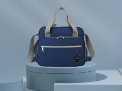 Fashion Large Capacity Waterproof Shoulder Crossbody Bag - Blue - View 1