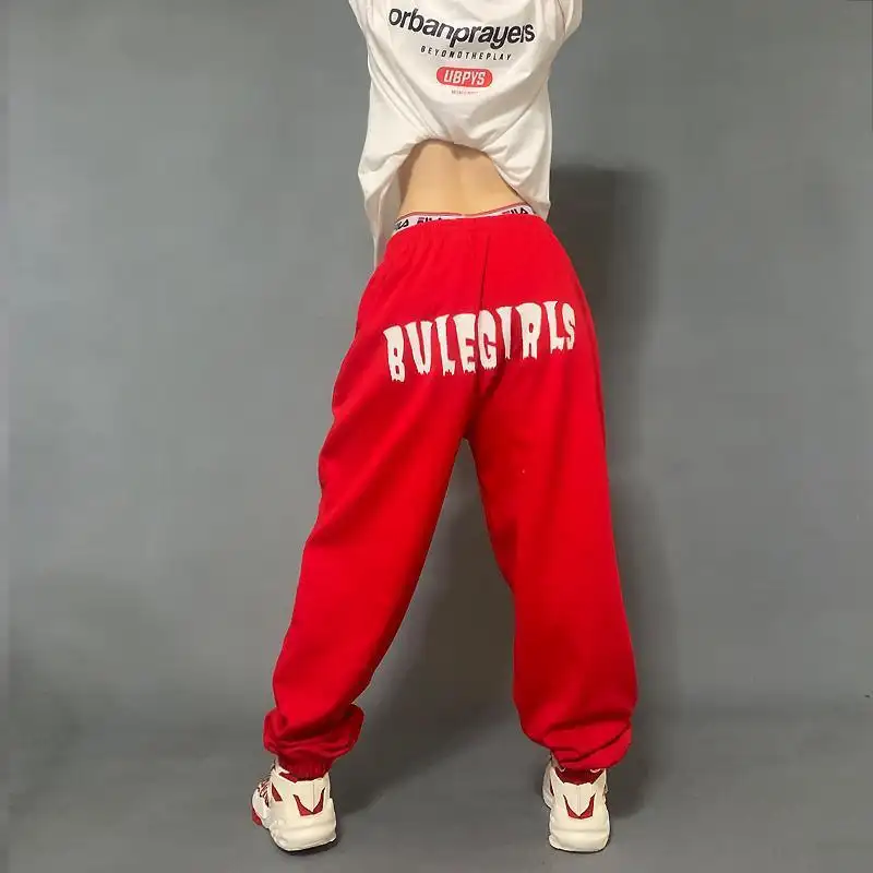 Women's Printed Jazz Hip-hop Sweatpants