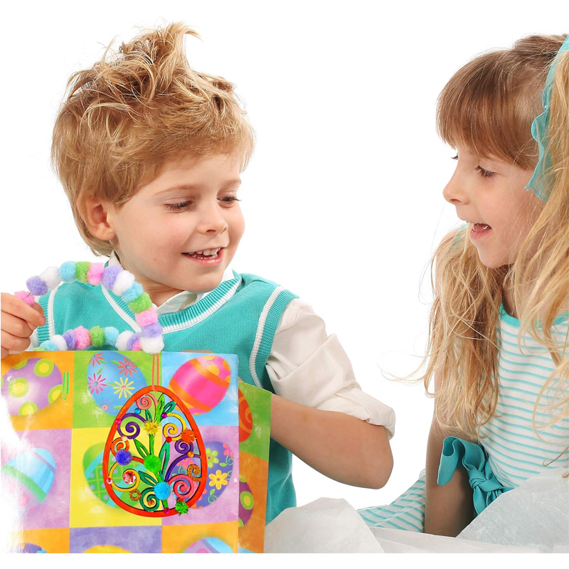 32 Sets Wooden Easter Ornaments Decorations DIY  Craft Kits Assorted Paintable Unfinished Wood Laser Cut Easter Egg Ornaments For Kids Easter Spring Classroom Home Activity Art Project 7