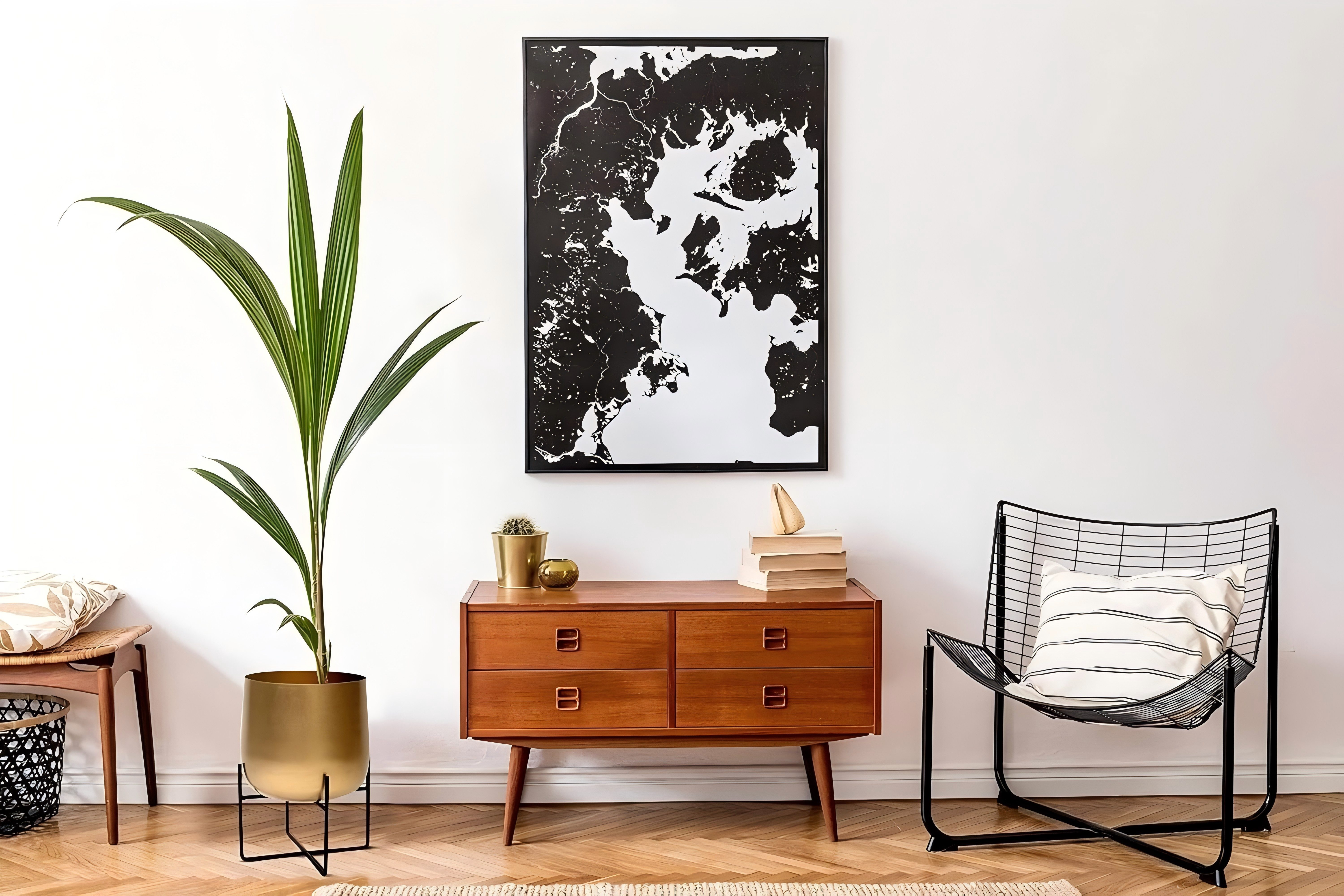 European Retro Bronze Floor Vase Hand-Etched Texture - Luxurious Living Room Decor