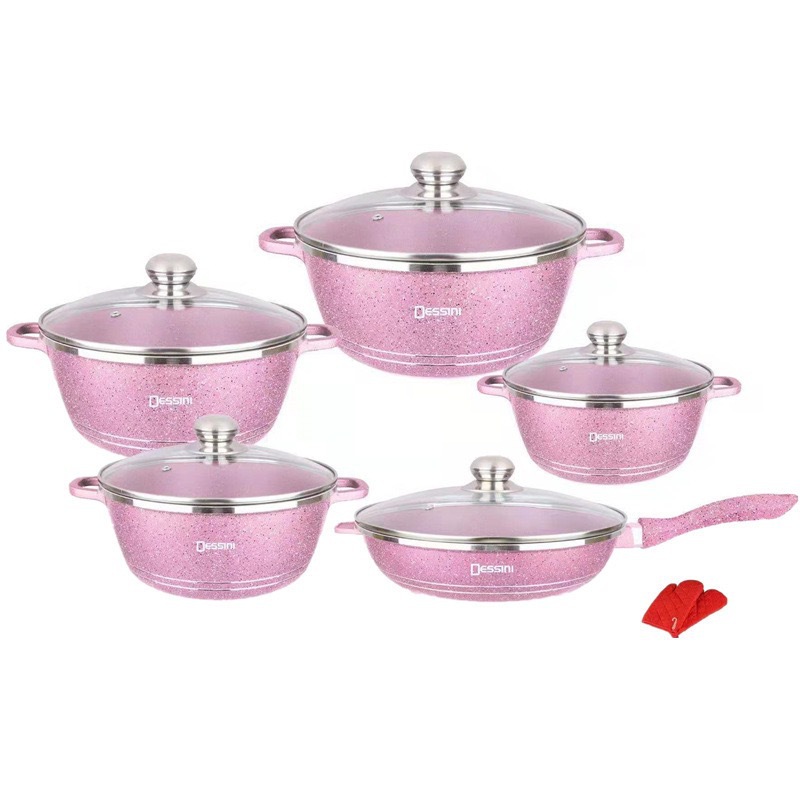 Title 5, Non-stick aluminum pan set