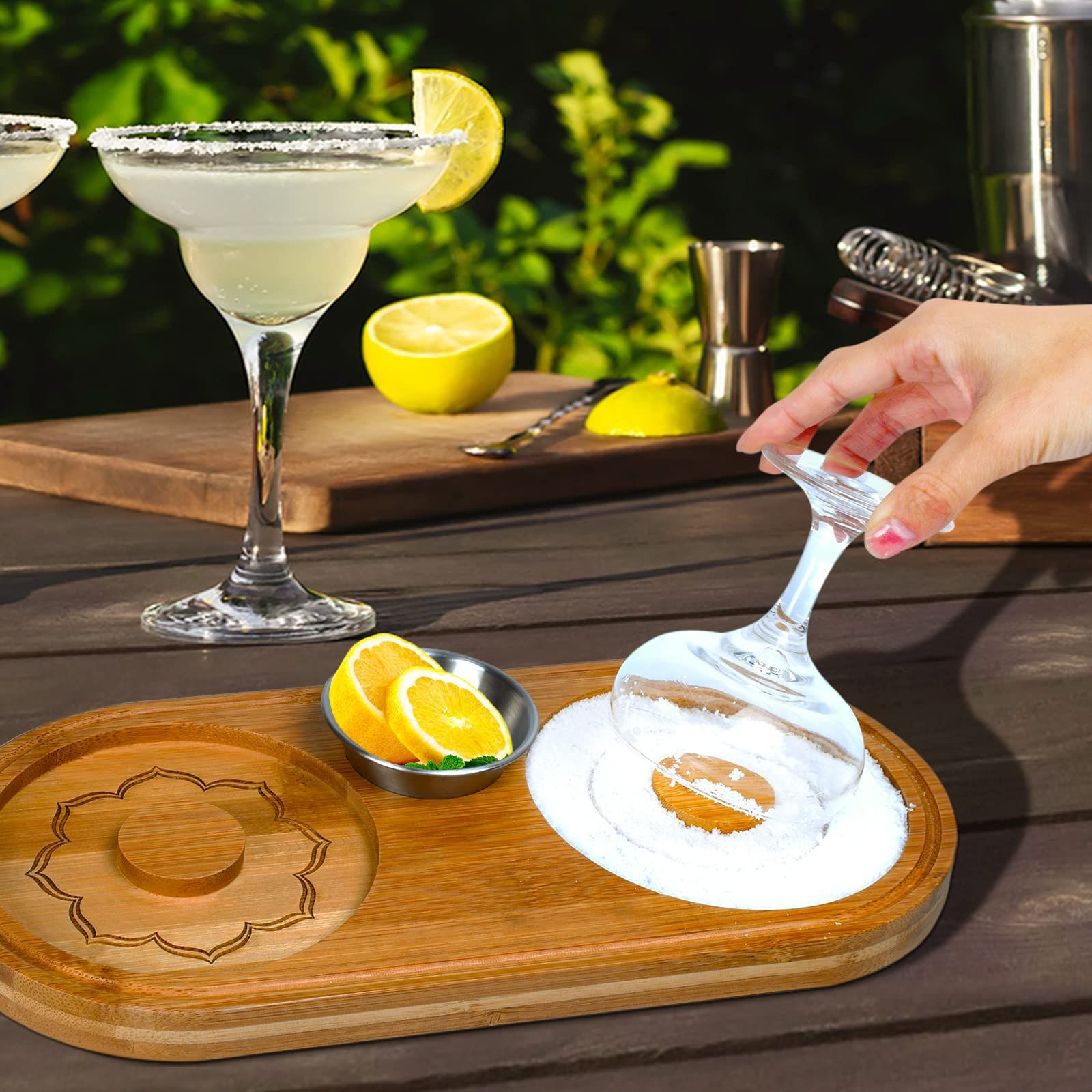 Sauce Bar Cocktail Salt Dipper (Log color-Without bowl)