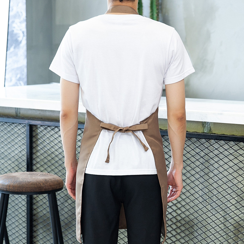 Title 4, Pure color halterneck apron