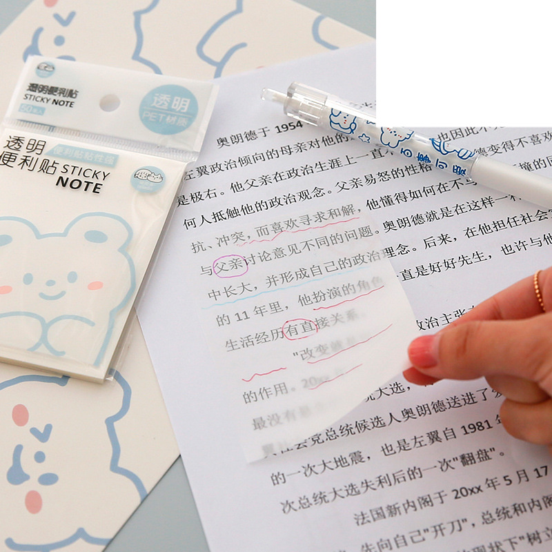 Simple And Cute Girl Heart Disassembly Notes Learning Hand Ledger Stationery