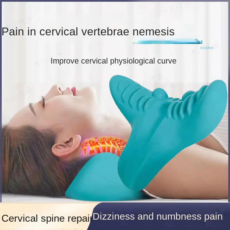 Cervical Spine Massage Pillow Gravity Acupressure Neck