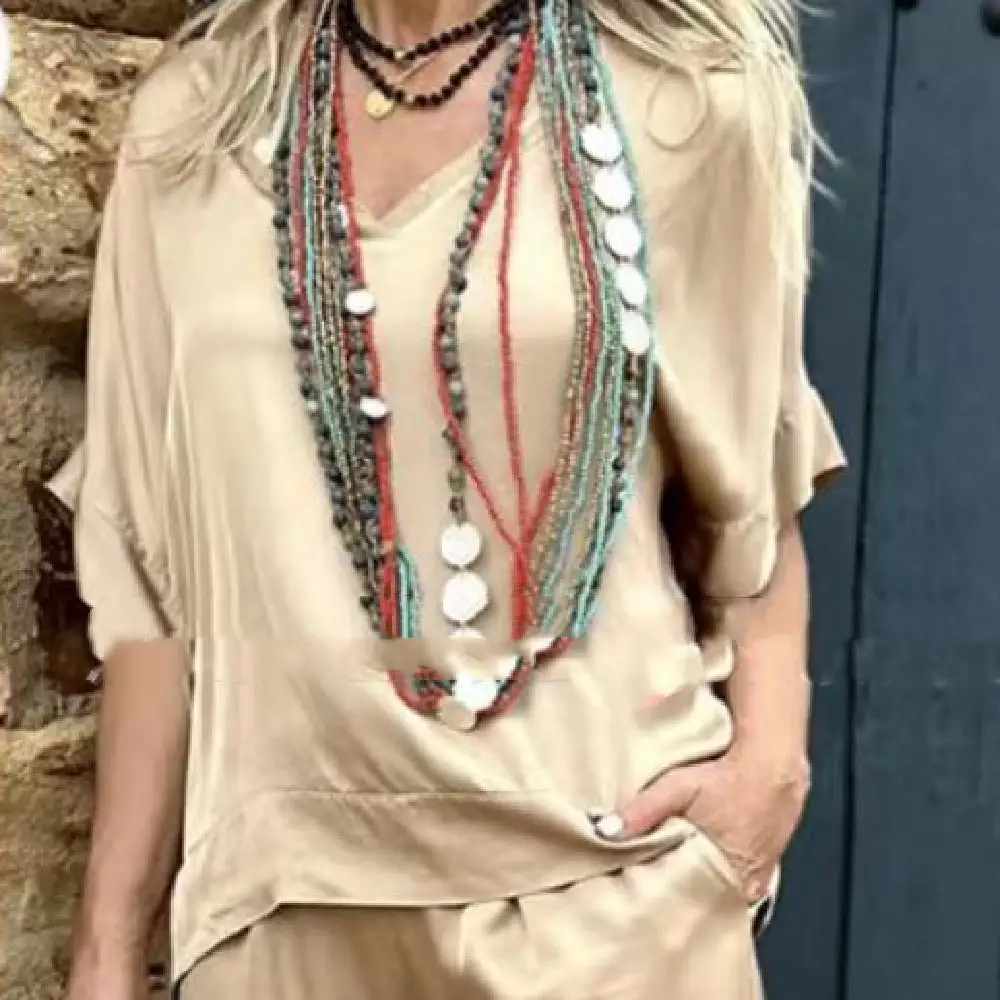 Fashion Casual Wide-leg Pants Suit