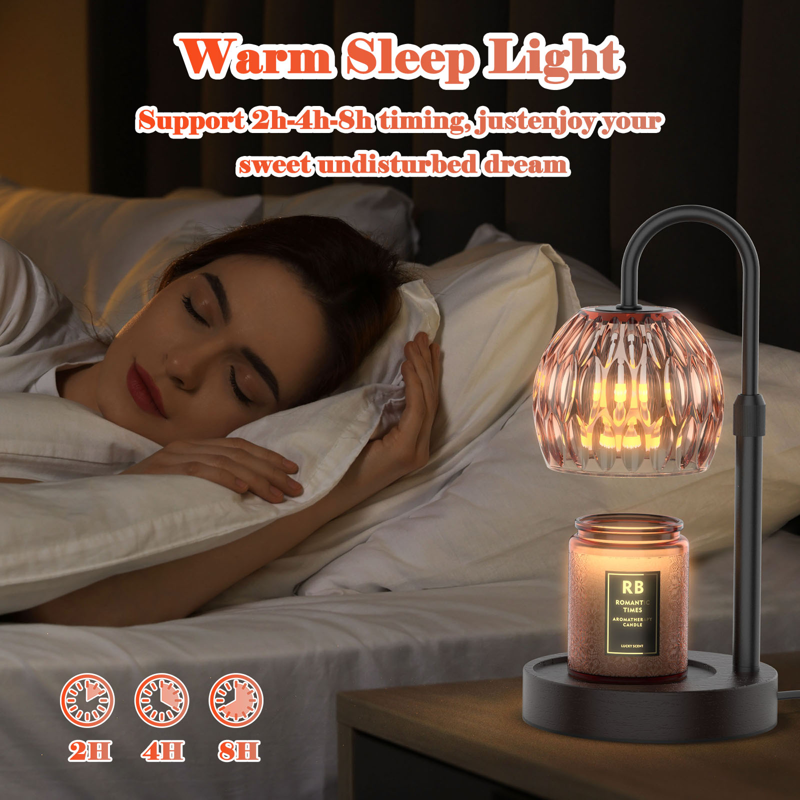 Candle Warmer Lamp for Jar Candles. Safety and Environmental Friendly. Compared with traditional burning, RAINBEAN wax melt warmer utilizes top-down heat melting technology to melt candles to provides a safe and eco-friendly way to enjoy candles. Last lon