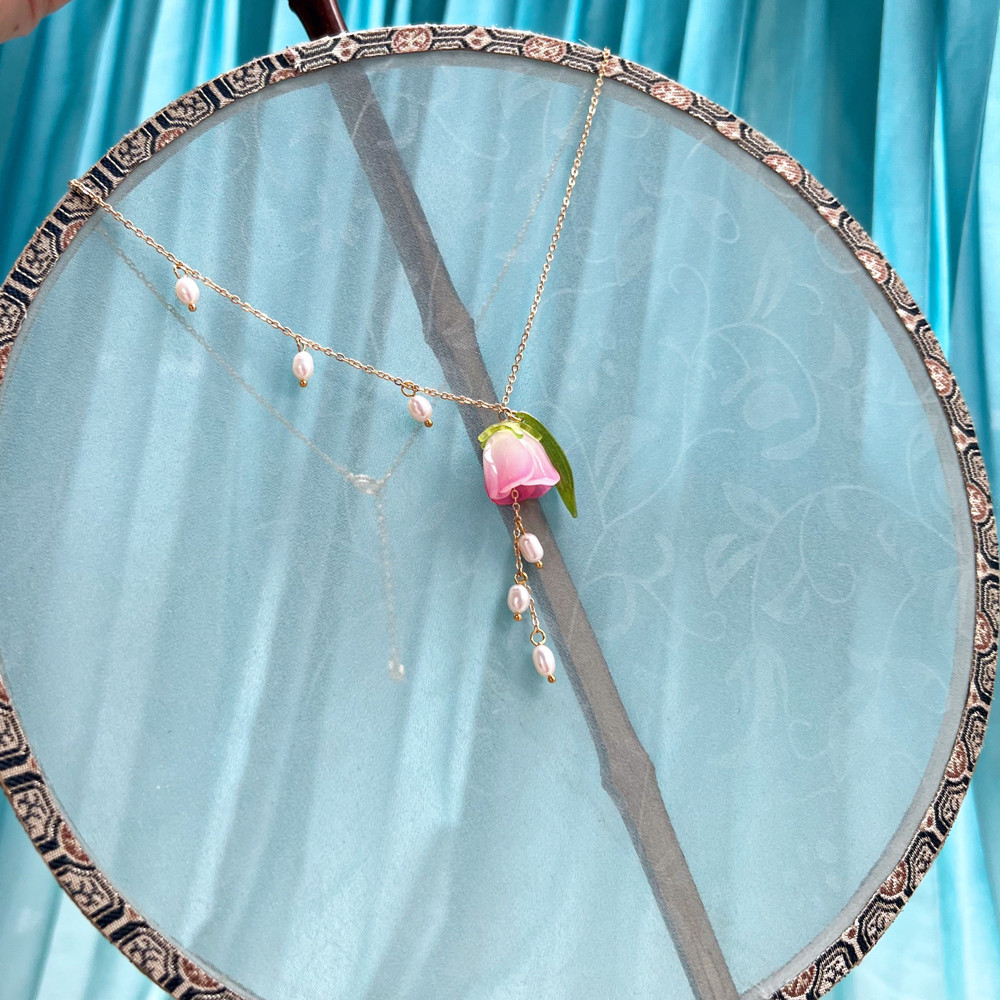 Design Freshwater Pearl Versatile Necklace Fake Heat