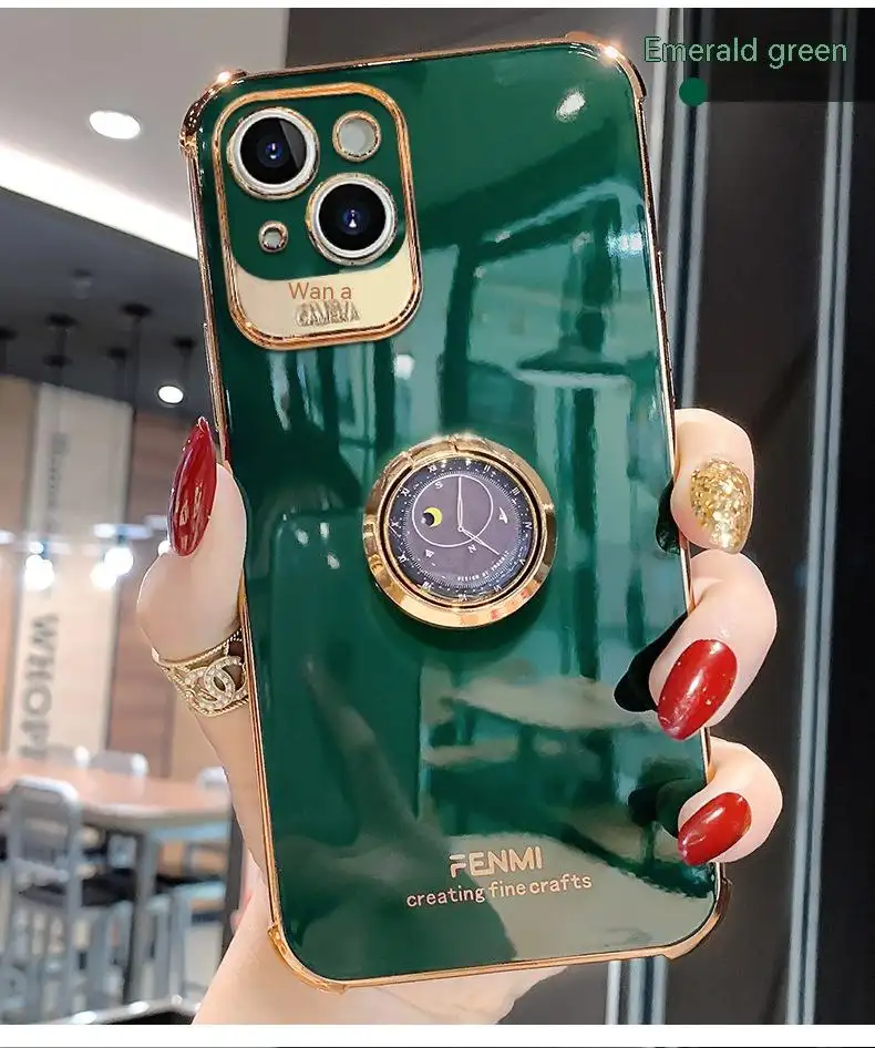 Bracket Phone Case Lens All-inclusive Silicone