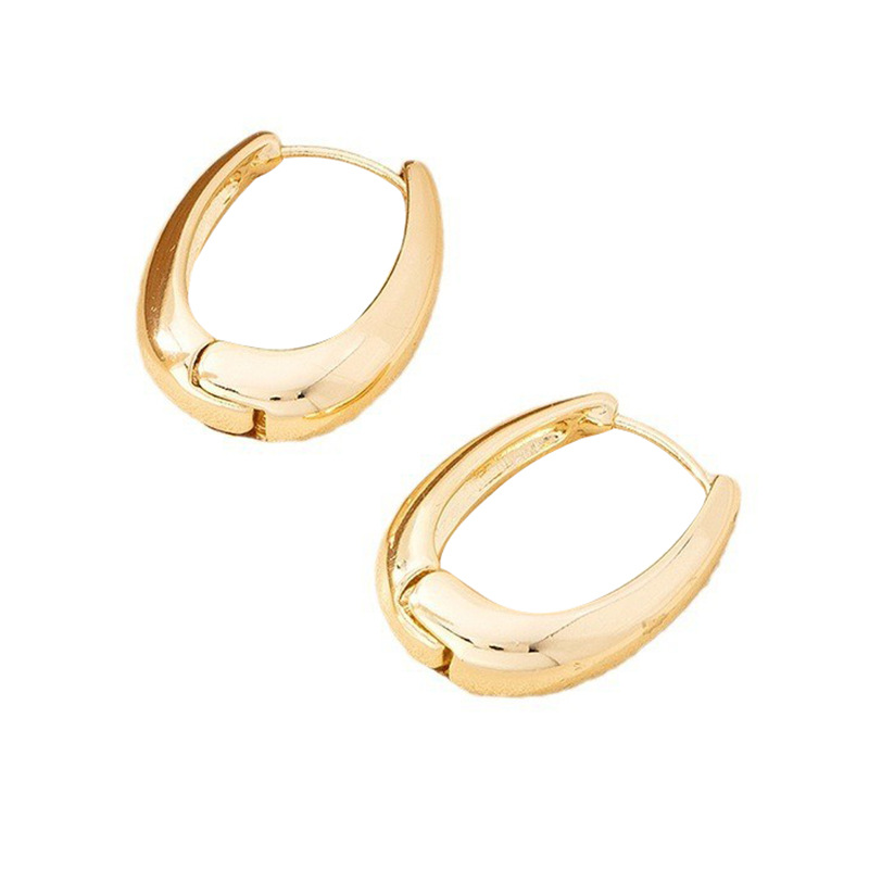 Pendientes Cuadrados Minimalistas Versátiles, Joyería Moda Viajera, Aro Lágrima, Huggie Vintage Joyería Disfraz Mayorista