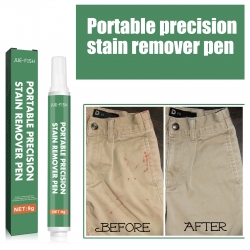 Jue-Fish Portable Precision Stain Remover Pen Clean And Remove Oil Stains And Yellow Clothes Stain Remover Pen
